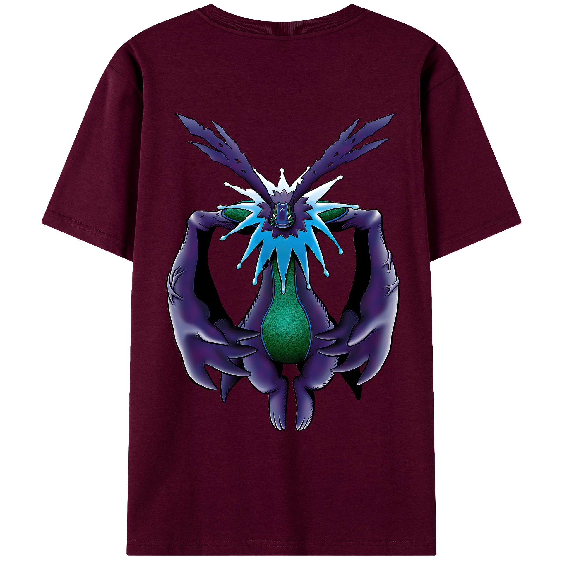 （画像用） Digimon デジタルモンスター/デジモン レディース半袖Tシャツ(バックプリント)